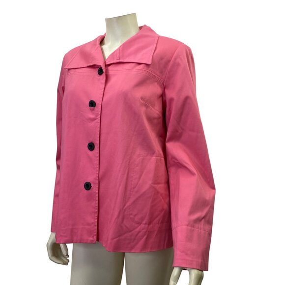 Pendleton Pink Button-Up Long Sleeve Jacket L - Picture 3 of 8